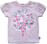 Milky Baby Sequin Tree Tee